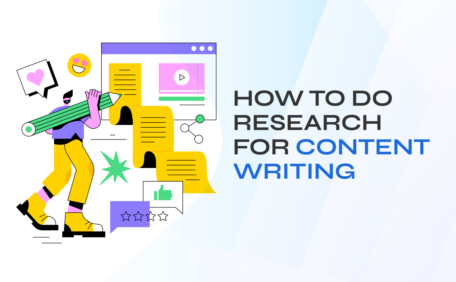 How to do Research for Content Writing- Unlimitink