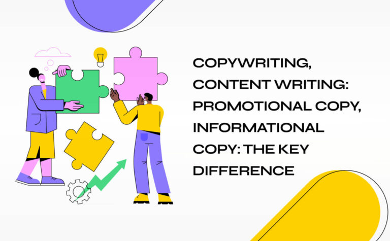 Copywriting, Content writing_ Promotional copy, Informational copy: The key difference- Unlimitink